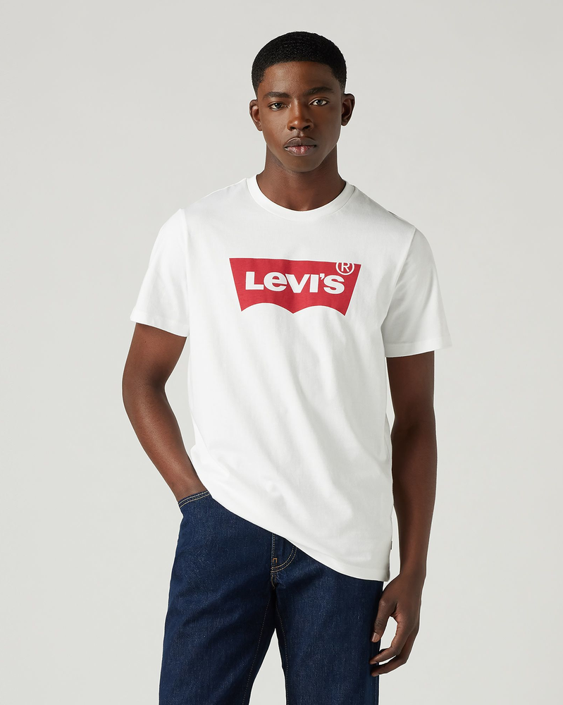 Levi's T-Shirt Standard Housemark Λευκό