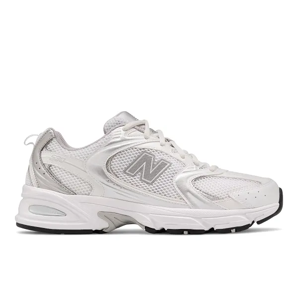 New Balance 530‑2 λευκά unisex sneakers με ABZORB σόλα σε all white σχεδιασμό