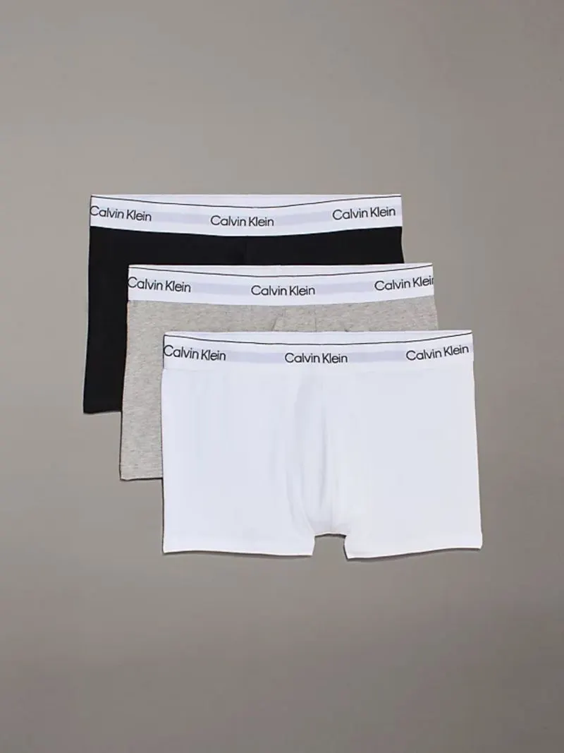 Σετ 3 Μπόξερ Icon Cotton Stretch - Calvin Klein