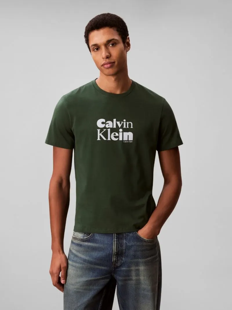 Βαμβακερό T-Shirt Calvin Klein