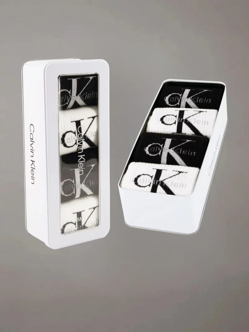 Σετ Δώρου 4 Ζευγάρια Κάλτσες Calvin Klein