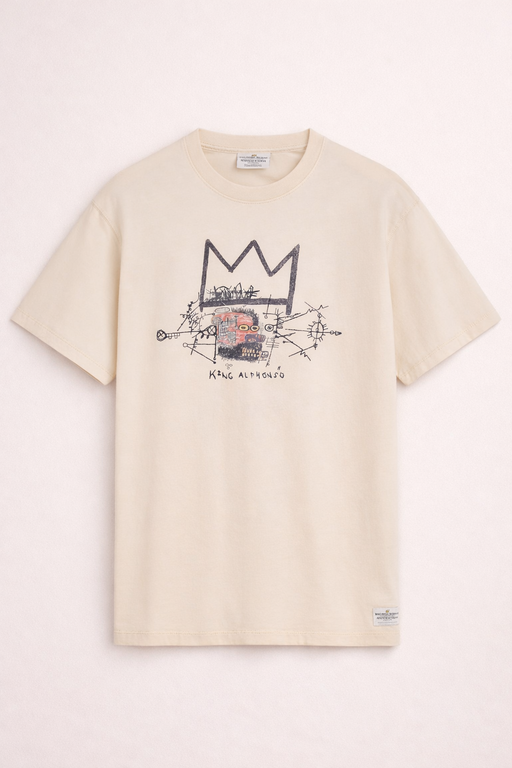 T-Shirt Scotch & Soda Basquiat Artwork Relaxed Fit